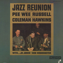 Coleman Hawkins Pee Wee Russell Jazz Reunion VINYL LP - Reissue Stereo