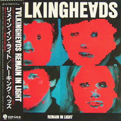 Talking Heads Remain In Light VINYL LP - Stereo