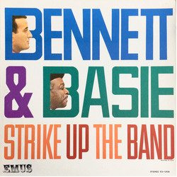 Count Basie Orchestra Tony Bennett Bennett & Basie Strike Up The Band VINYL LP - Stereo