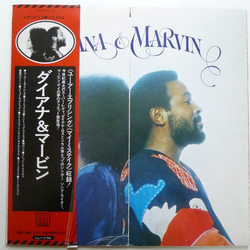 Diana Ross Diana & Marvin VINYL LP - Reissue Japan