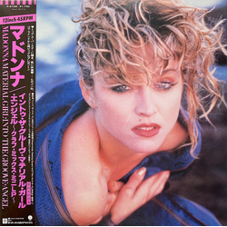 Madonna Material Girl, Angel And Into The Groove VINYL 12" - 45 RPM Maxi-Single Stereo