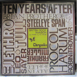 Various British Rock Invasion 20 Prime Cuts From Chrysalis VINYL LP - Compilation Stereo Japan