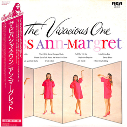 Ann Margret The Vivacious One VINYL LP - Reissue Stereo Japan