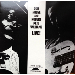 Robert Pete Williams Son House Live! VINYL LP - Limited Edition Reissue