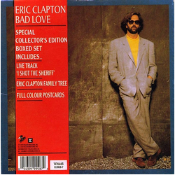 Eric Clapton Bad Love VINYL 7" - 45 RPM Single Special Edition