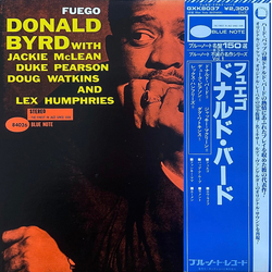Donald Byrd Fuego VINYL LP - Reissue Stereo