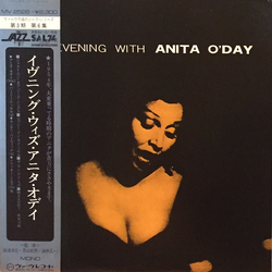 Anita O'Day An Evening With Anita O'Day VINYL LP - Mono Reissue