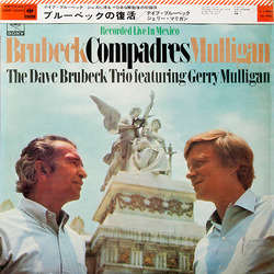 The Dave Brubeck Trio Featuring Gerry Mulligan Compadres VINYL LP - Stereo