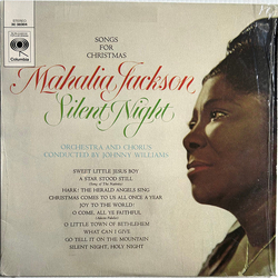 Mahalia Jackson Silent Night - Songs For Christmas VINYL LP - Stereo Reissue US