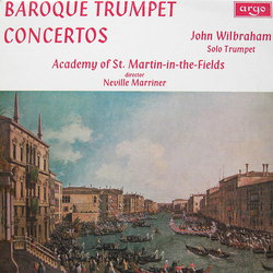 John Wilbraham Baroque Trumpet Concertos VINYL LP - Stereo UK