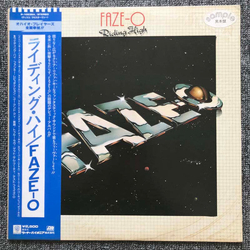 Faze-O Riding High VINYL LP - Promo Japan