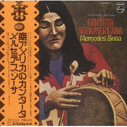 Mercedes Sosa Cantata Sudamericana VINYL LP Japan