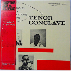 Al Cohn Hank Mobley John Coltrane Zoot Sims Tenor Conclave VINYL LP - Mono Reissue