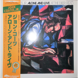 John Coates Jr Alone And Live At The Deer Head VINYL LP - Promo Stereo