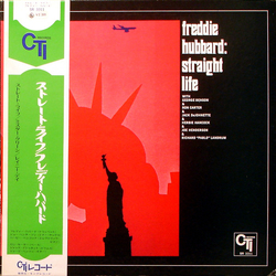 Freddie Hubbard Straight Life VINYL LP