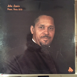 John Lewis (2) Piano, Paris 1979 VINYL LP - Stereo