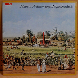 Marian Anderson Sings Negro Spirituals VINYL LP - Reissue