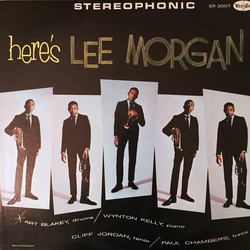 Lee Morgan Here's Lee Morgan VINYL LP - Stereo