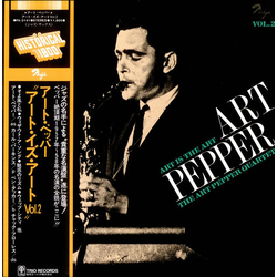 Art Pepper Quartet Art Is The Art Vol. 2 VINYL LP - Reissue