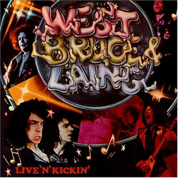 West Bruce & Laing Live 'N' Kickin' VINYL LP - Stereo