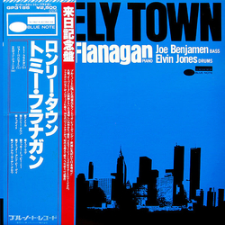 Tommy Flanagan Lonely Town VINYL LP Japan