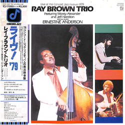 Ernestine Anderson Ray Brown Trio Live At The Concord Jazz Festival 1979 VINYL LP