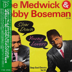 Bobby Boseman Joe Medwick Slow Down Young Lovers VINYL LP - Compilation Stereo