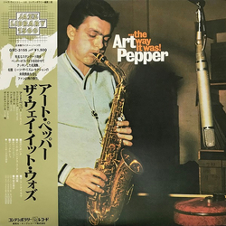 Art Pepper ...The Way It Was! VINYL LP - Reissue Stereo