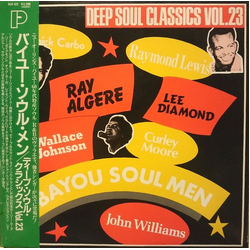 Various Bayou Soul Men VINYL LP - Compilation Mono