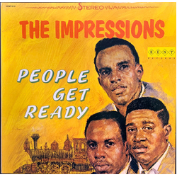 The Impressions People Get Ready VINYL LP - Reissue Repress Stereo