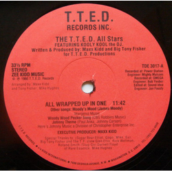 Kooly Kool The Dj T.T.E.D. Allstars All Wrapped Up In One VINYL 12" - 33 ⅓ RPM
