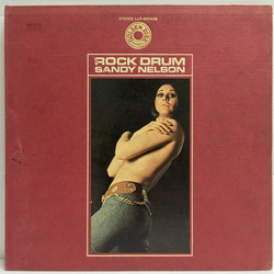 Sandy Nelson Rock Drum Golden Disk VINYL LP - Compilation Stereo