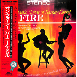 Barney Kessel On Fire VINYL LP - Stereo Japan