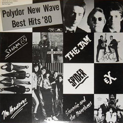 Various New Wave Best Hits '80 VINYL LP - Compilation Promo