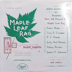 Various They All Played The Maple Leaf Rag VINYL LP - Compilation