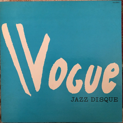 Various Vogue Jazz Disque VINYL LP - Compilation Mono