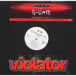 G-Unit Violator (3) Gangsta Sh*t VINYL 12" - 33 ⅓ RPM Promo