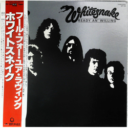 Whitesnake Ready An' Willing VINYL LP - Promo