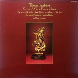 Yeshe Dorje Rinpoche Tibetan Buddhism Shedur: A Ghost Exorcism Ritual VINYL LP