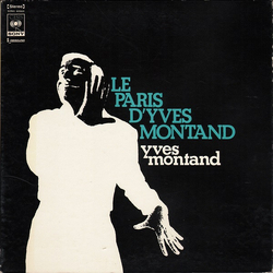 Yves Montand Le Paris D'Yves Montand VINYL LP - Compilation Stereo