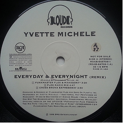 Yvette Michele Everyday & Everynight (Remix) VINYL 12" - 33 ⅓ RPM Promo Stereo Unofficial Release