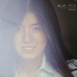 野本直美 春よ来い 早く恋 VINYL LP