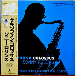 Sonny Rollins Saxophone Colossus = サキソフォン・コロッサス VINYL LP - Reissue Mono Japan