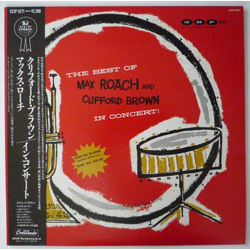 Clifford Brown And Max Roach The Best Of Max Roach And Clifford Brown In Concert VINYL LP - Reissue