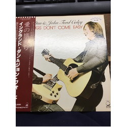 England Dan & John Ford Coley Some Things Don't Come Easy VINYL LP - Promo