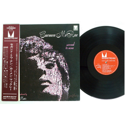 Carmen McRae Second To None VINYL LP - Stereo Japan