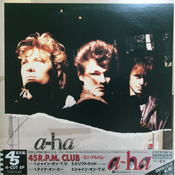 a-ha 45 R.P.M. Club VINYL 12" - 45 RPM Compilation EP Mini-Promo Stereo