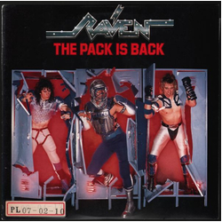 Raven (6) The Pack Is Back VINYL LP - Promo White Label