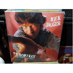 Mick Jagger Throwaway / Say You Will VINYL 12" - Maxi-Single Promo