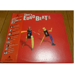 Various That's Eurobeat Vol. 6 VINYL LP - Compilation Promo
